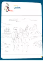 Aperçu - Matériel pour travaux manuels / dessin - Tupaia and the Cook expedition, Coloriages - Page 2