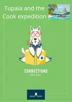 Aperçu - Feuilles d'exercices - Tupaia and the Cook expedition, Corrections des activités - Page de couverture