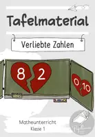 Vorschau - Spiele - Tafelmaterial | Verliebte Zahlen | Partnerzahlen - Deckblatt
