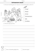 Vorschau - Arbeitsblätter - Winter Schreibanlässe - Seite 3