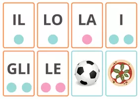 anteprima - Materiale di supporto/inclusione - Attività - Costruire una frase semplice - Pagina di copertina