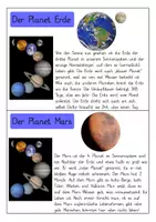 Vorschau - Stationenlernen - Wissens- & Forscherkartei - Sonnensystem und Weltall - Seite 1