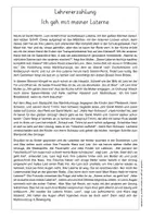 Vorschau - Arbeitsblätter - Leseheft "Ich geh mit meiner Laterne" - Klasse 2 und Klasse 3 - Sankt Martin - Seite 3