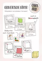 Vorschau - Poster - Geometrische Forme und Körper - Plakate Materialpaket - Seite 1