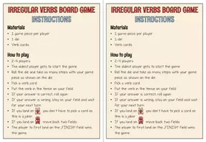 Vorschau - Arbeitsblätter - Irregular Verbs Materialpaket (wachsend) - Seite 2