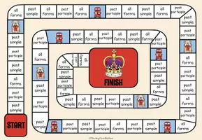 Vorschau - Spiele - Irregular Verbs - Board Game & Instructions - Seite 3