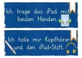 Vorschau - Präsentationen/Tafelbilder - Regeln für das Tablet/iPad (Einführung) - Seite 3