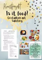Vorschau - Unterrichtsreihen - Is it food? Kunstprojekt - Gestalten mit Salzteig - Deckblatt