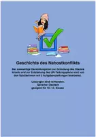 Vorschau - Arbeitsblätter - Arbeitsblatt_Darstellungstext_Gründung des Staates Israel - Deckblatt