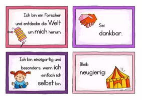 Vorschau - Poster - Mutmacher to go Kärtchen - Positiv Mindset 🌱☀️ Mutmacher Karten - Seite 3