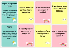 Vista previa - Juegos / Gamificación - Juego de la bomba (articulación fonemas) - página 3