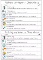 Vorschau - Präsentationen/Tafelbilder - Richtig Vorlesen Kriterien Lesevortrag lesen Klasse 1-4 - Seite 3