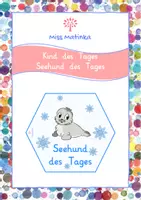 Vorschau - Anderer Materialtyp - Kind des Tages Seehund Seehundklasse - Deckblatt