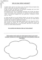 Vorschau - Arbeitsblätter - Die 10 Gebote: Das 2. Gebot. "Der Name Gottes" - Seite 2