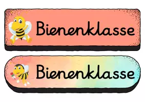 Vorschau - Bildkarten - Buttons - Biene für die Bienenklasse - Seite 3