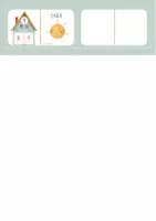 Vorschau - Spiele - Domino Fingerbilder - Zahlzerlegungshaus - Zahlzerlegung 9 - Matheförderung - Seite 3