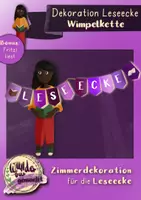Vorschau - Poster - Wimpelkette Leseecke - Deckblatt