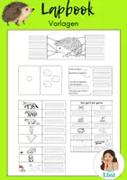 Vorschau - Arbeitsblätter - IGEL - LAPBOOK - Vorlagen (strukturiert) - Deckblatt