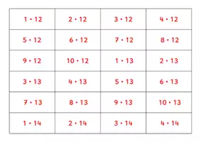 Vorschau - Spiele - Einmaleins: Wettlauf um den See - großes 1X1 Multiplikation - Seite 3