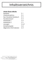 Vorschau - Stundenentwürfe - Grundbauplan der Blütenpflanzen - Aufbau Pflanzen - Biologie Sek 1 - Interactive Notebook Arbeitsblatt - Interaktives Notizbuch - Seite 1