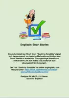 Vorschau - Arbeitsblätter - Bundle Short Stories - Lamb to the Slaughter, The Sniper, The Pedestrian, The Tell-tale Heart, Death by Scrabble - Seite 3