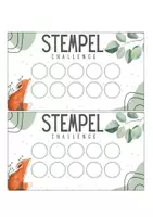 Vorschau - Anderer Materialtyp - Stempel Challenge - Deckblatt
