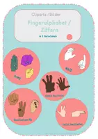 Vorschau - Fördermaterial/Inklusion - Materialpaket - Fingeralphabet - Deckblatt