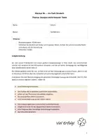 Vorschau - Test - Deutschklausur Schaubildanalyse + EWH - Seite 1