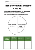 Vista previa - Hojas de trabajo - Reto dieta saludable 2000kcal - página 2