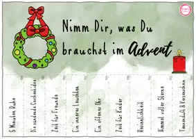 Vorschau - Anderer Materialtyp - Nimm Dir, was Du brauchst im Advent - Seite 1