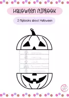 Vista previa - Hojas de trabajo - HALLOWEEN FLIPBOOK - Portada