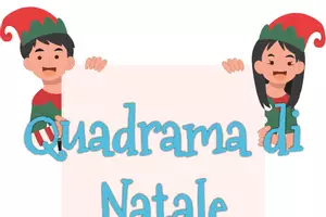 anteprima - Materiale per pittura e bricolage - Quadrama di Natale: Natività, Presepe - Pagina di copertina