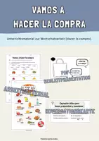 Vorschau - Arbeitsblätter - Wortschatzarbeit: Hacer la compra - Deckblatt