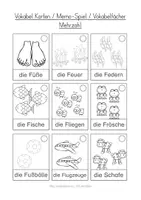 Vorschau - Arbeitsblätter - Arbeitsblätter zum Buchstaben F in Druckschrift - Seite 2