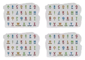 Vorschau - Spiele - Dame 5 - Alfabeto (Alphabet) - Seite 3