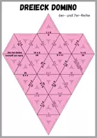 Vorschau - Spiele - Dreieck Domino - Spiel zum Einmaleins - 6er- und 7er-Reihen - Seite 3