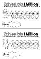 Vorschau - Arbeitsblätter - Übungsheft - Orientierung Zahlenraum 1 Million - Seite 2