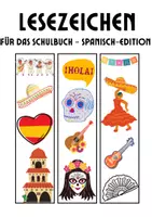 Vorschau - Bildkarten - Lesezeichen für das Schulbuch: Spanisch-Edition - Deckblatt