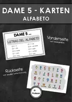 Vorschau - Spiele - Dame 5 - Alfabeto (Alphabet) - Deckblatt
