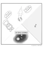 Vorschau - Mal- und Bastelvorlagen - Quadrama zum Thema space für Englisch in der Grundschule - Seite 1
