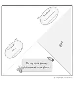 Vorschau - Mal- und Bastelvorlagen - Quadrama zum Thema space für Englisch in der Grundschule - Seite 2