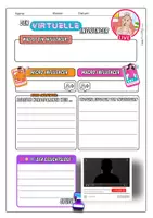 Vorschau - Arbeitsblätter - Influencer | Social Media: der virtuelle Influencer | Arbeitsblätter und Präsentation | Informatik - Seite 2