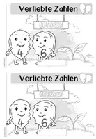 Vorschau - Arbeitsblätter - Übungsheft Verliebte Zahlen | Partnerzahlen - Seite 2