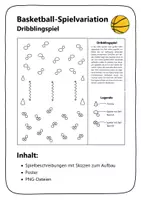 Vorschau - Spiele - Basketball. Spielvariation. Dribblingspiel - Deckblatt