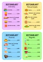 Vista previa - Juegos / Gamificación - Restaurant- Problemes amb decimals - Portada