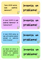 Vista previa - Juegos / Gamificación - Restaurant- Problemes amb decimals - página 3
