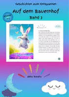 Vorschau - Bildkarten - Auf dem Bauernhof (Band 3) - Geschichten zum Entspannen - Deckblatt