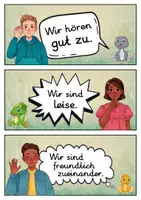 Vorschau - Poster - 20 Klassenregeln - Dinosaurier für die Dinosaurierklasse (Grundschule) - Seite 2