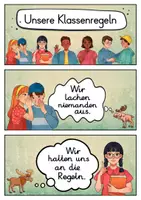 Vorschau - Poster - 20 Klassenregeln - Elch für die Elchklasse (Grundschule) - Seite 1