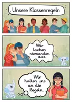 Vorschau - Poster - 20 Klassenregeln - Elefant für die Elefantenklasse (Grundschule) - Seite 1